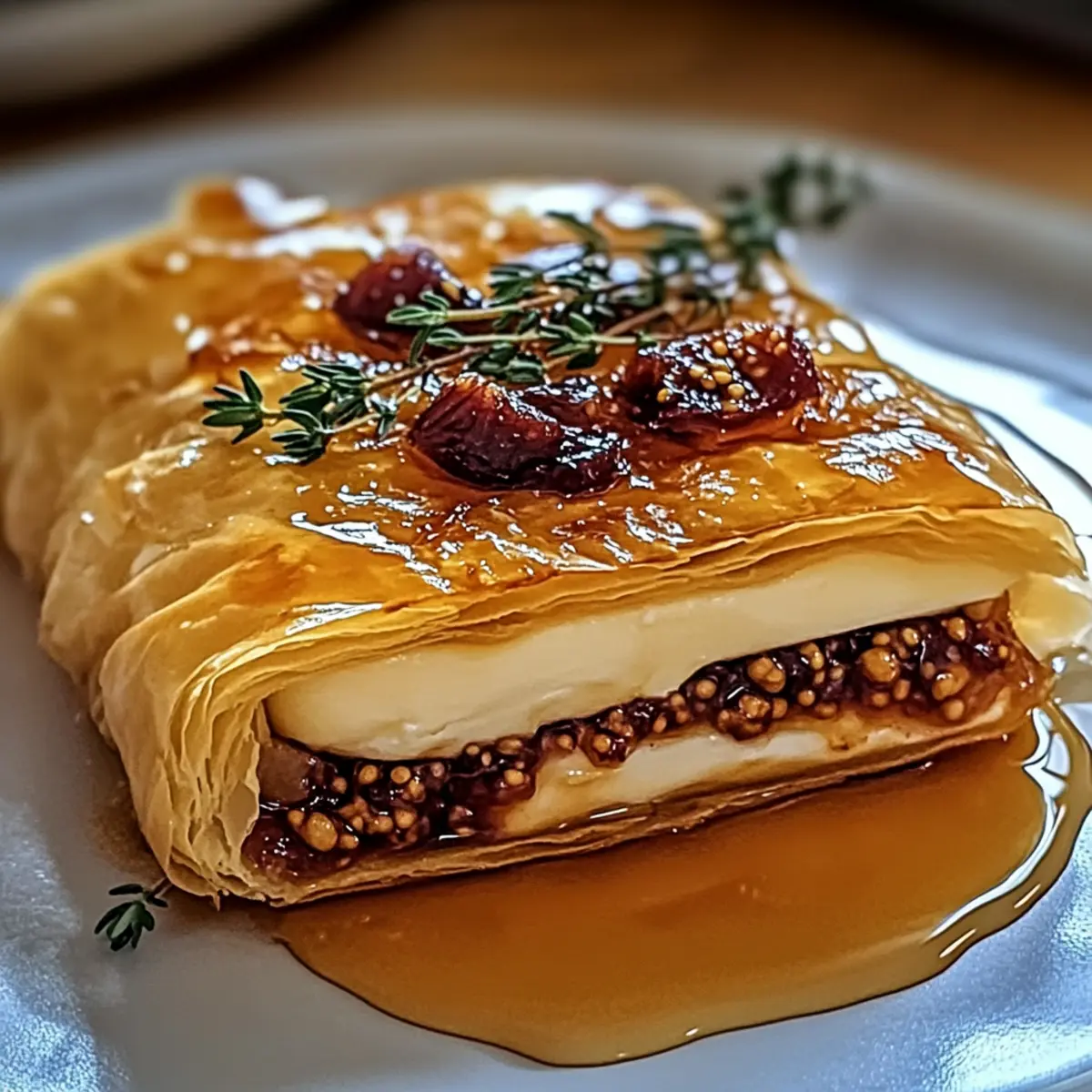 Baked Brie in Puff Pastry