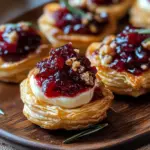 Baked Cranberry Brie Bites