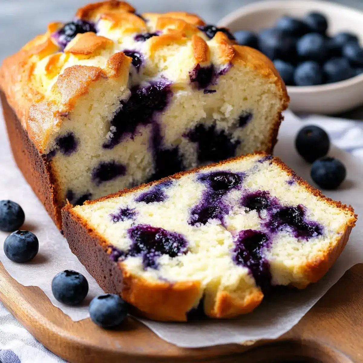 Blueberry Cream Cheese Bread Recipe