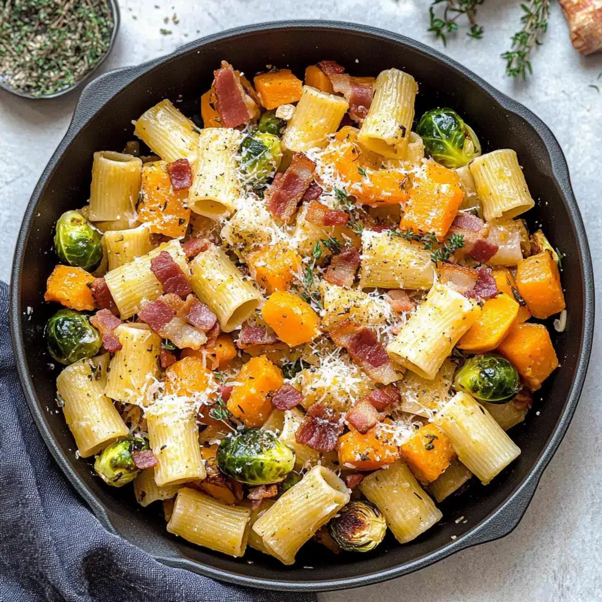 Butternut Squash Pasta