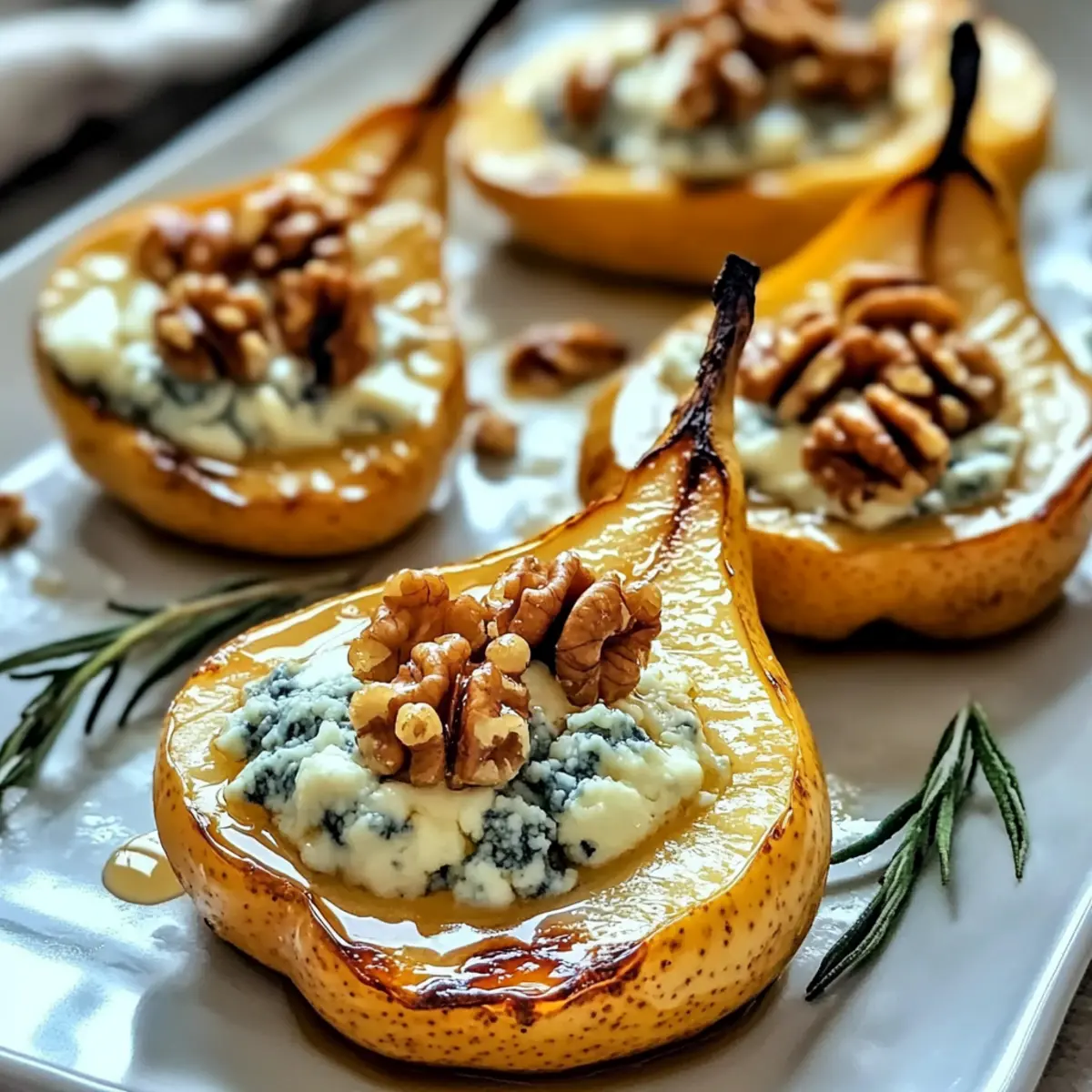 Cheese Stuffed Pears Recipe