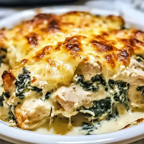 Chicken and Spinach Casserole