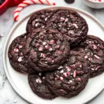 Double Chocolate Peppermint Cookies