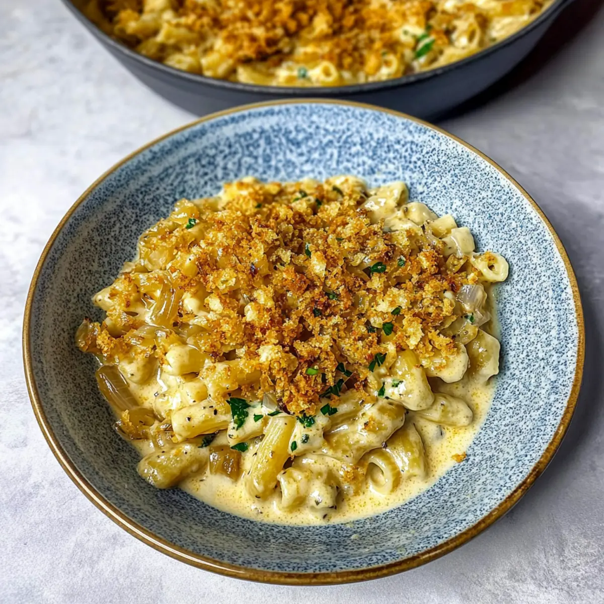 French Onion Soup Pasta Recipe