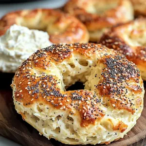 Greek Yogurt Bagels