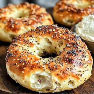 Greek Yogurt Bagels