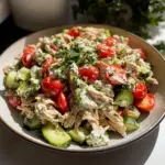 Mediterranean Tzatziki Chicken Salad