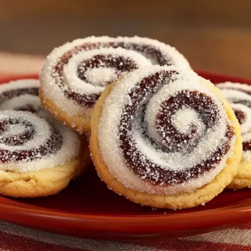 Peppermint Swirl Cookies