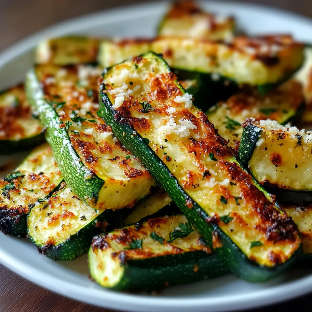 Crispy Air Fryer Zucchini