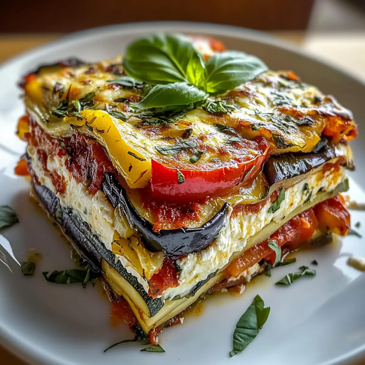 Mediterranean Vegetable Lasagna