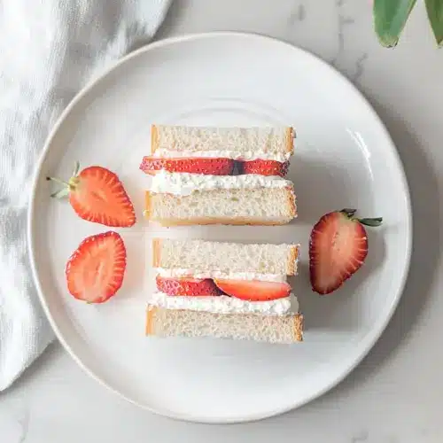 Strawberry Tea Sandwiches