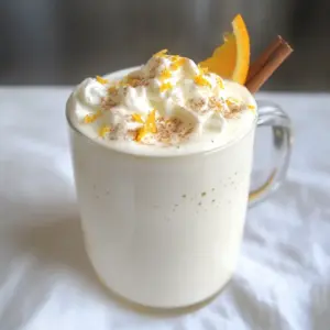 White chocolate orange almond cocoa