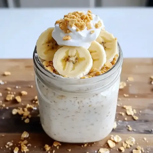 Banana Cream Pie Overnight Oats