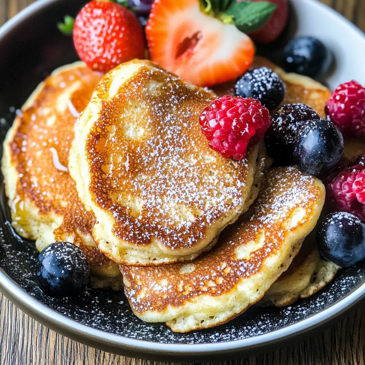Cottage Cheese Pancakes