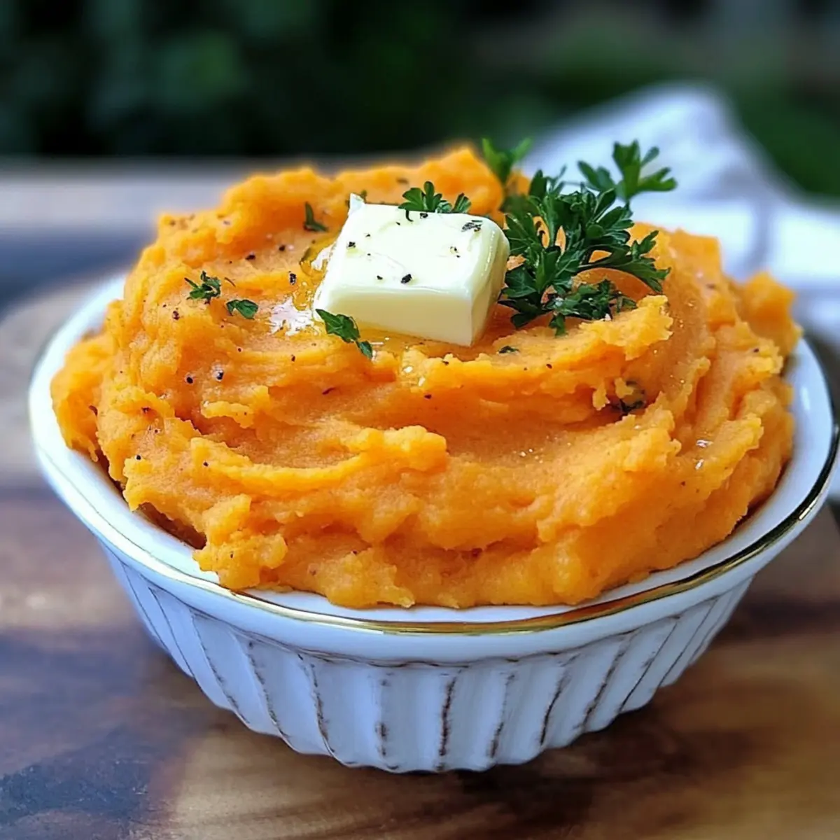 Fluffy Mashed Sweet Potatoes