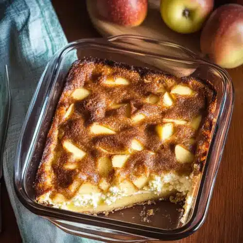 Apple Cinnamon Cottage Cheese Bake