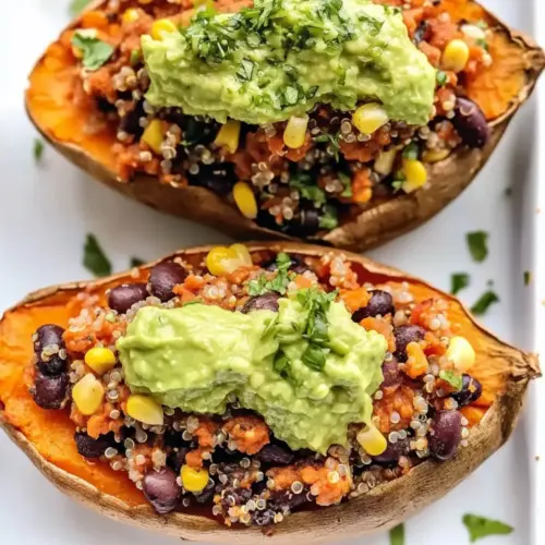 Quinoa Stuffed Sweet Potatoes