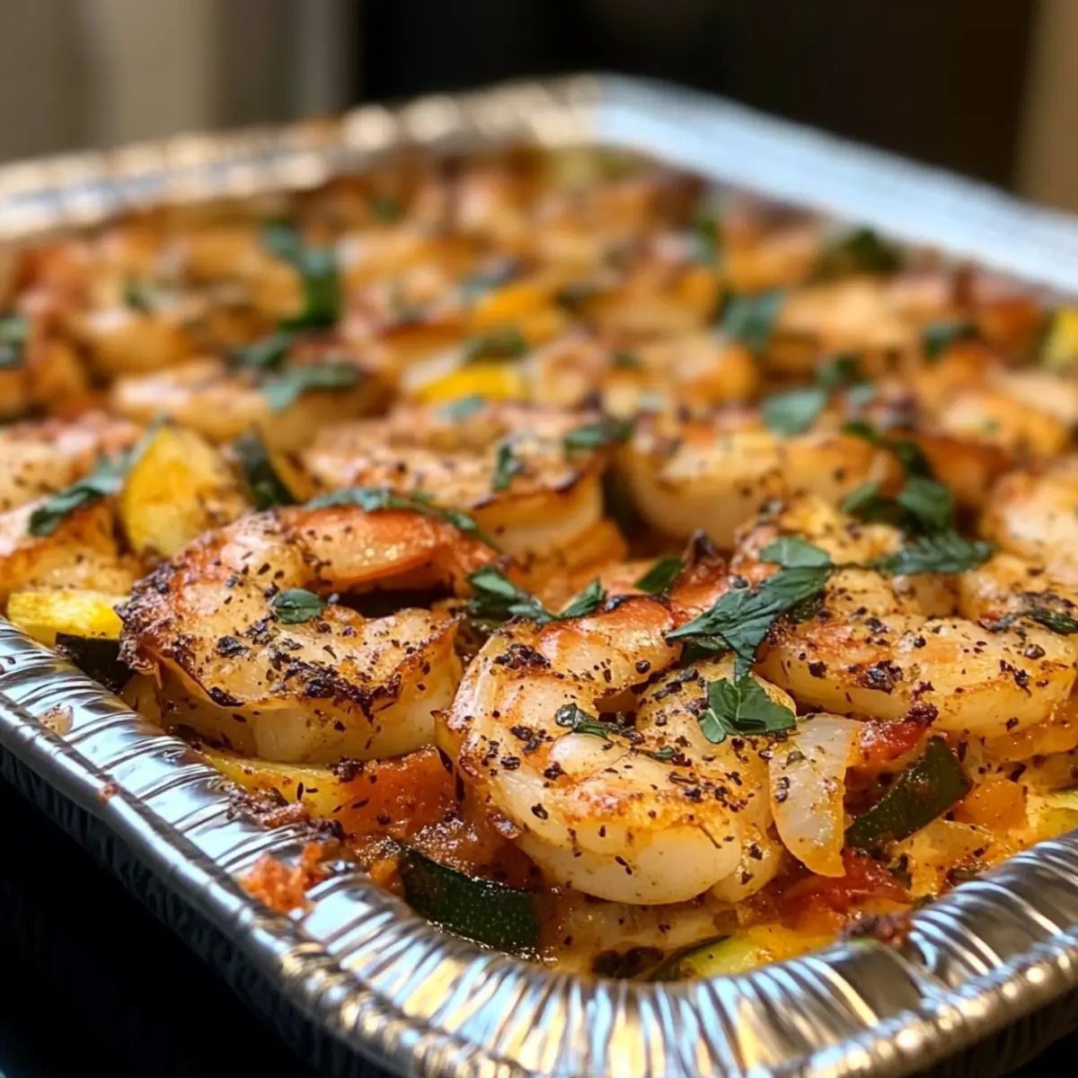 Baked Cajun Shrimp
