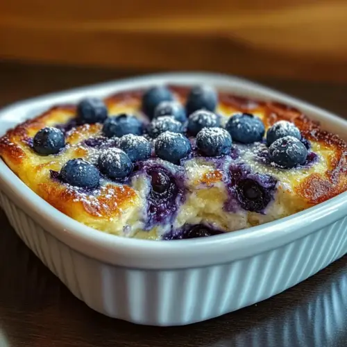 Blueberry Buttermilk Pancake Casserole