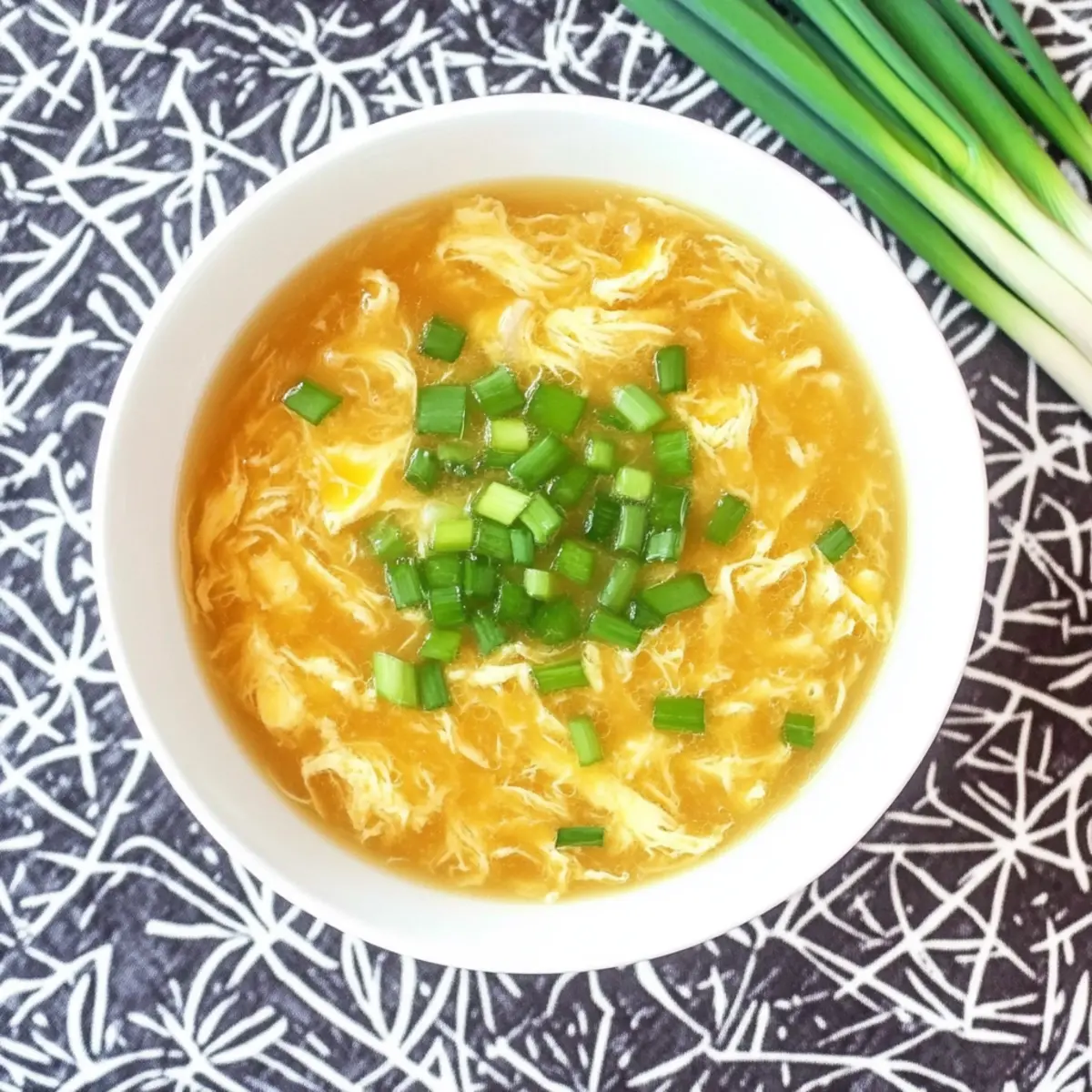 Homemade Egg Drop Soup Recipe