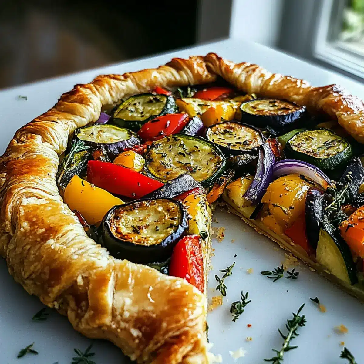 Mediterranean Vegetable Galette
