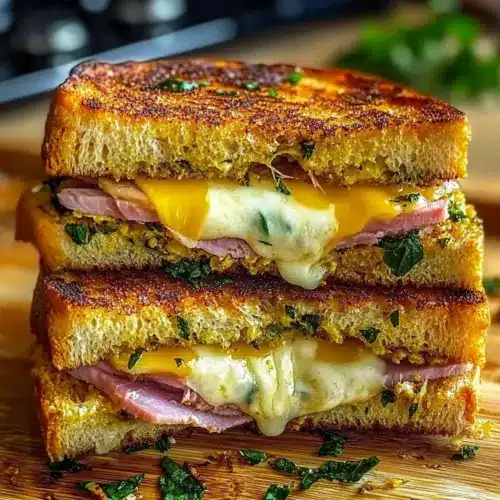 Bold & Buttery Cuban Garlic Bread Sandwiches