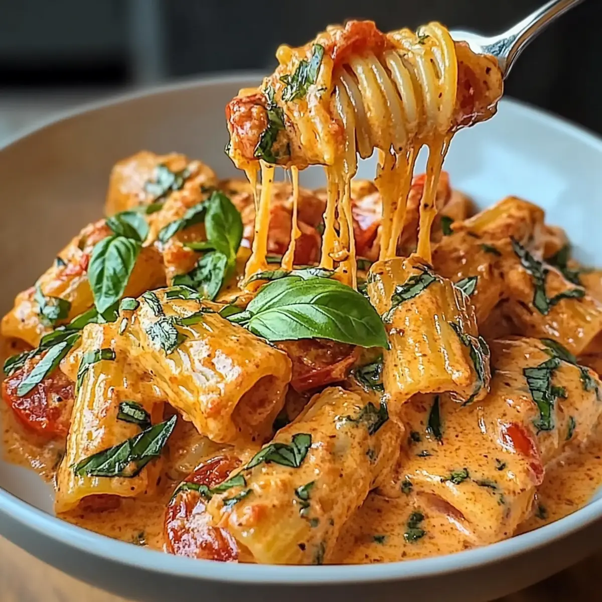 Creamy Tomato Garlic Pasta