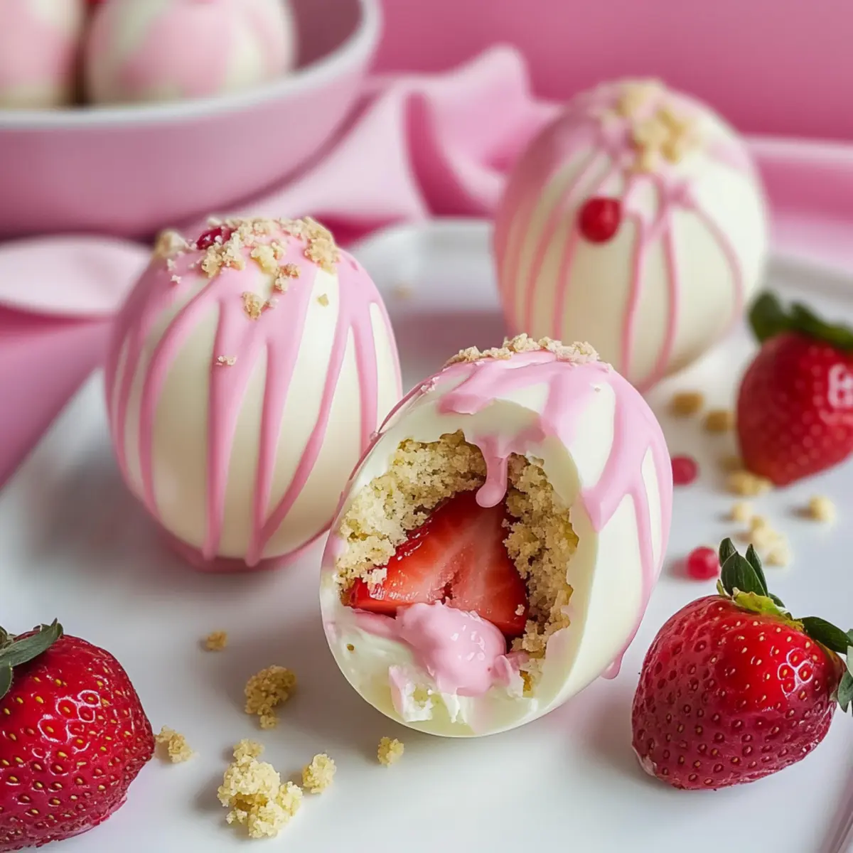 Strawberry Shortcake Easter Egg Bombs