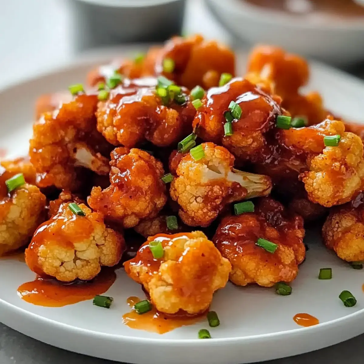 Air Fryer Buffalo Cauliflower Recipe
