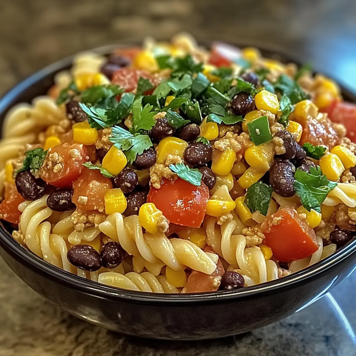 Taco Pasta Salad Recipe